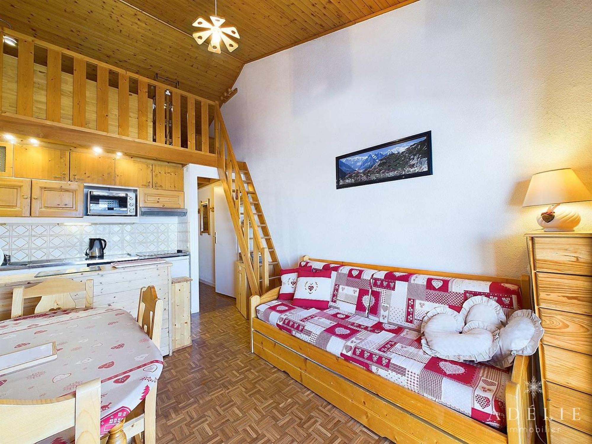 Studio Cabine Et Mezzanine Pour 4 Pers A Montvalezan-La Rosiere - Fr-1-398-550 Dış mekan fotoğraf