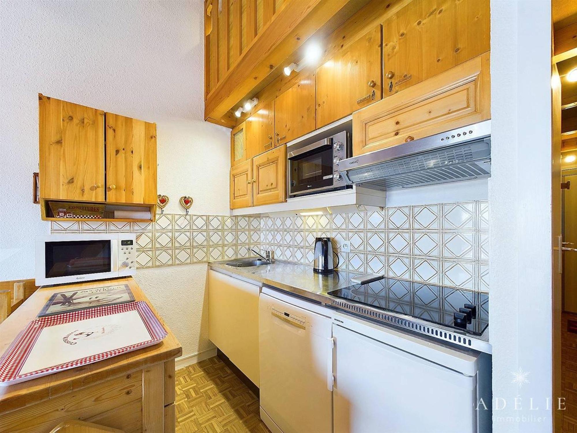Studio Cabine Et Mezzanine Pour 4 Pers A Montvalezan-La Rosiere - Fr-1-398-550 Dış mekan fotoğraf