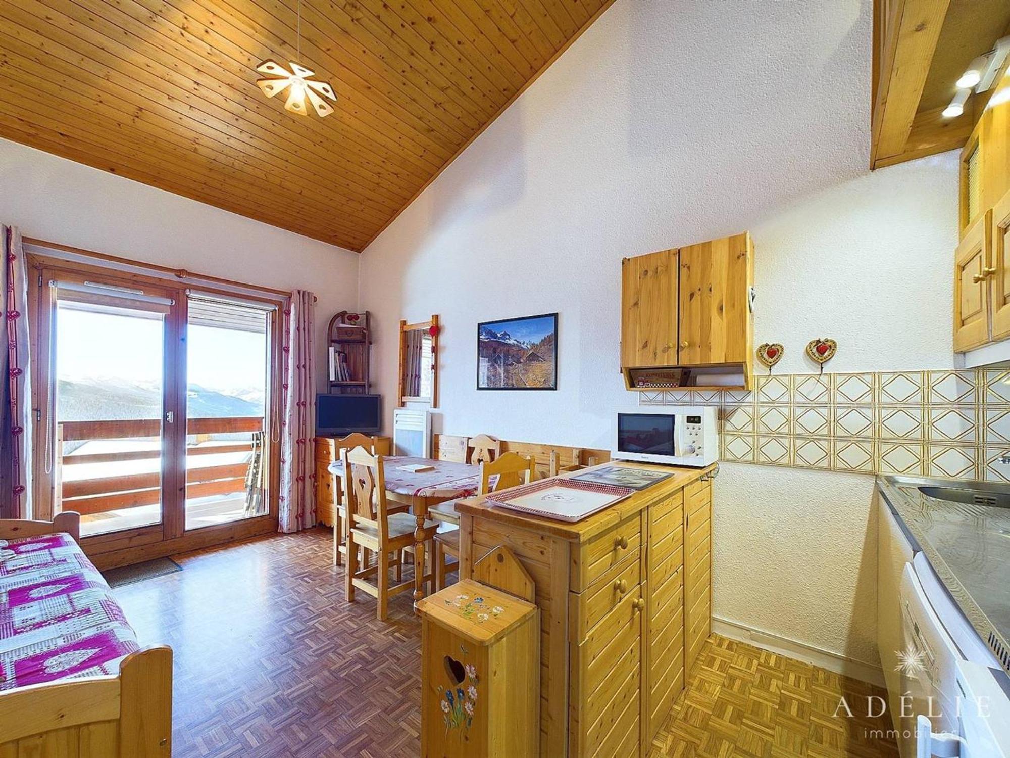 Studio Cabine Et Mezzanine Pour 4 Pers A Montvalezan-La Rosiere - Fr-1-398-550 Dış mekan fotoğraf