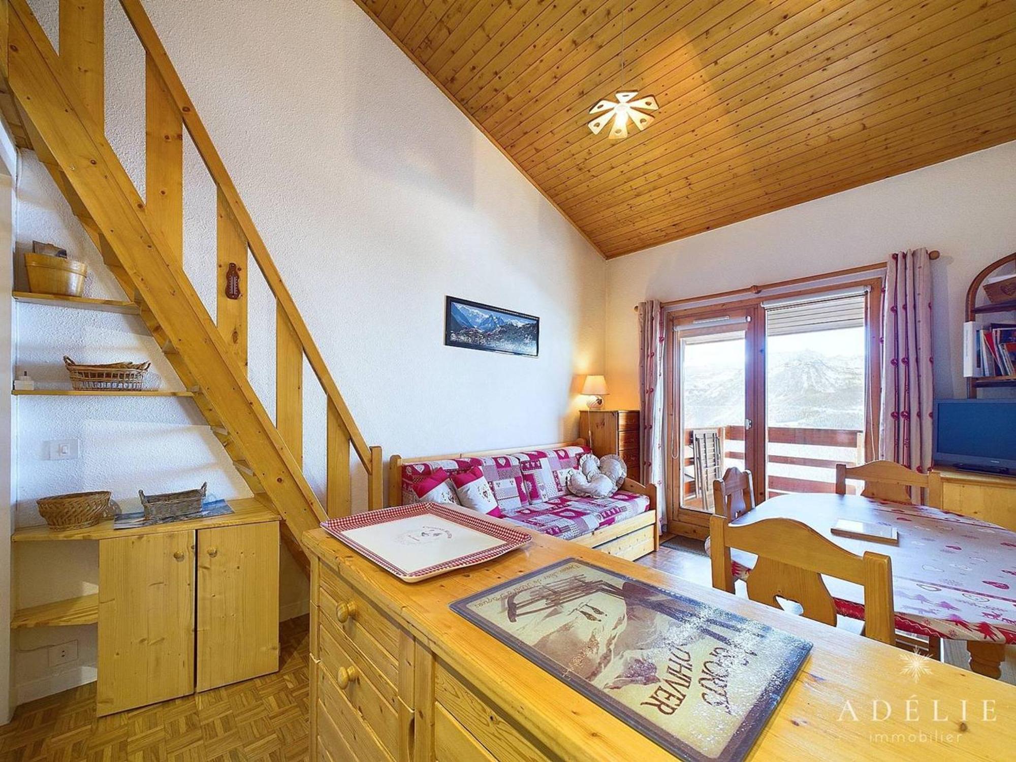 Studio Cabine Et Mezzanine Pour 4 Pers A Montvalezan-La Rosiere - Fr-1-398-550 Dış mekan fotoğraf
